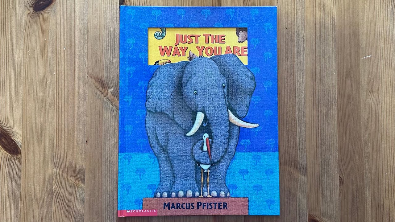 Ash reads Just the Way You Are by Marcus Pfister