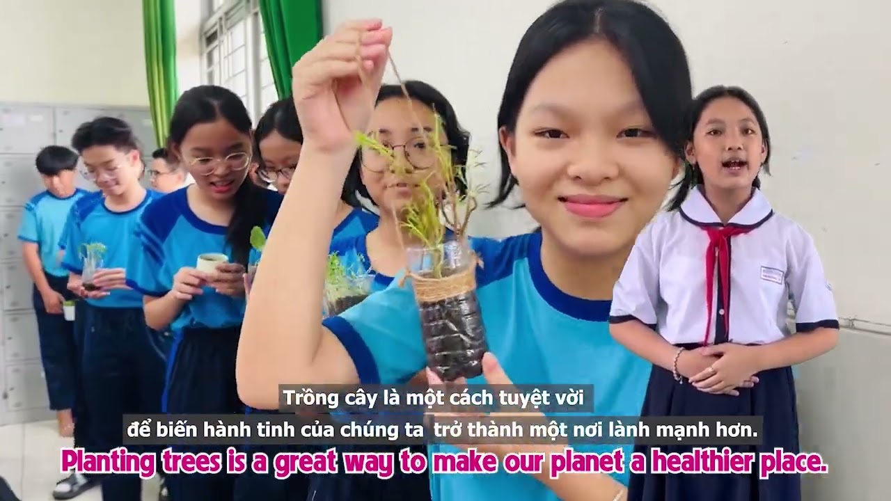 BẢNG B: THCS Nguyến Chí Thanh Quận 12 Dương Thị Thanh Trúc. CT: Hành động xanh - Trường học xanh