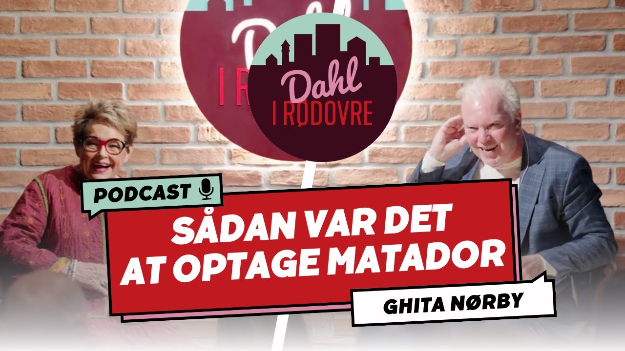 Sådan var det at optage matador - Mød Ghita Nørby