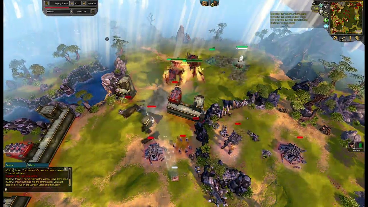 skylords reborn bad harvest solo expert no amii monument