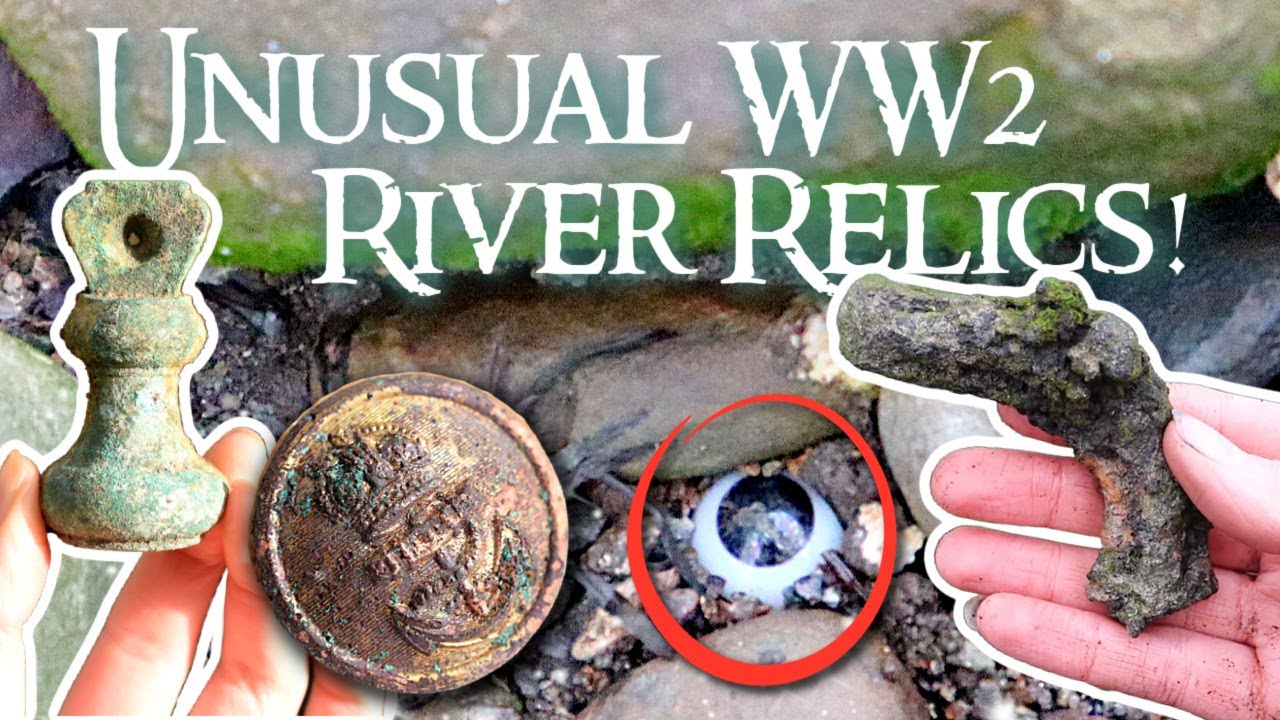 Mystery WW2 Discoveries! MUDLARKING for Exiting Riverside Relics!