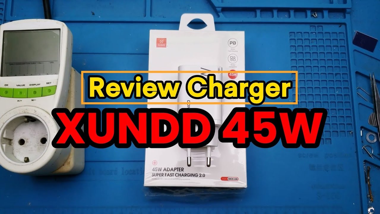 Review Charger XUNDD 45W PD3.0