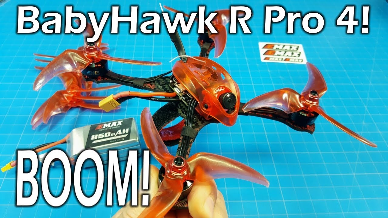 BabyHawk R Pro 4 - A 4inch On A Micro Channel