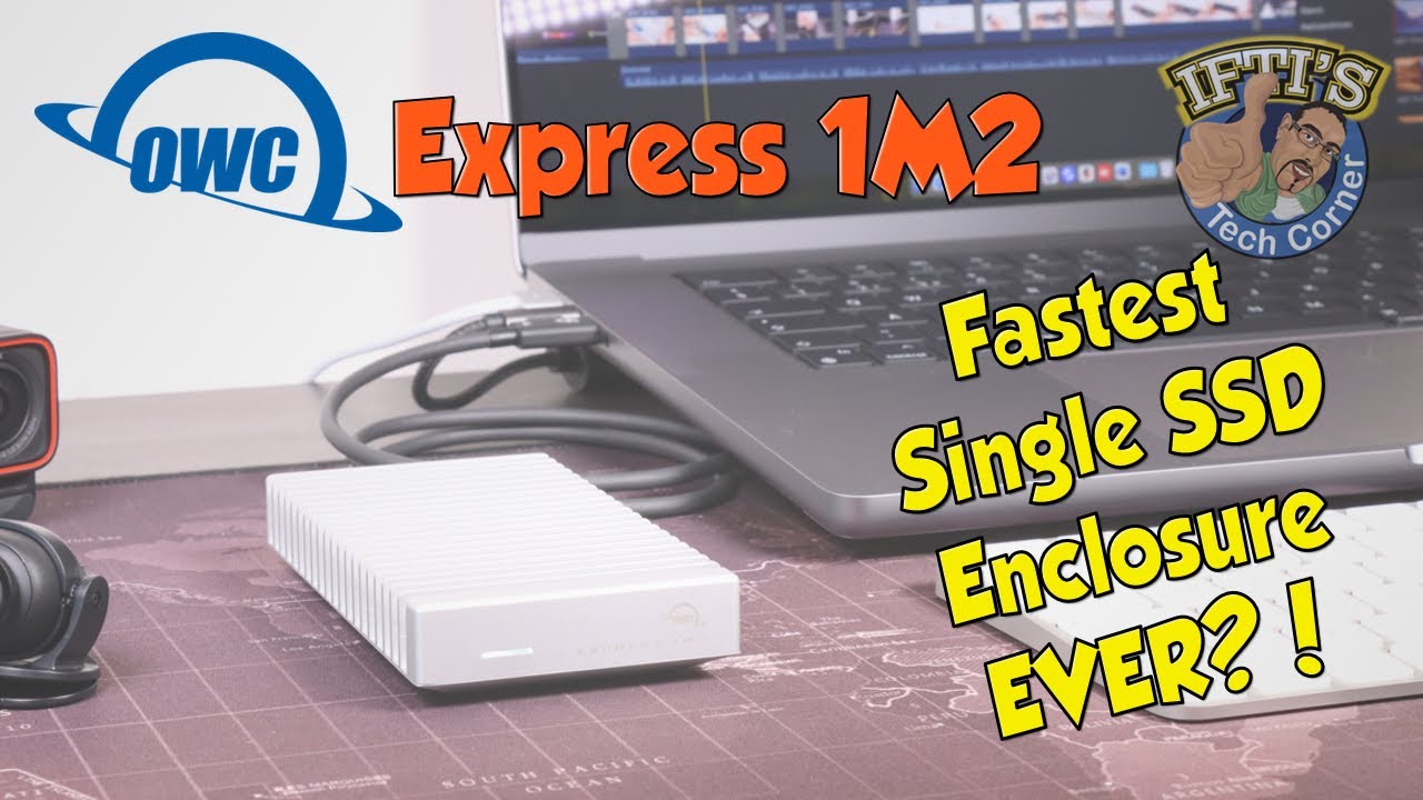 OWC Express 1M2 — портативный корпус для твердотельного накопителя M.2 NVMe 40 Гбит/с!: ОБЗОР
