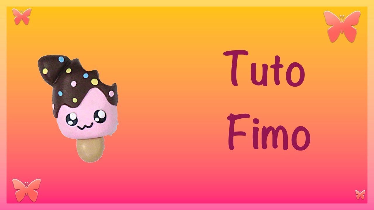 🍧 Tuto fimo Glace kawaii 🍦
