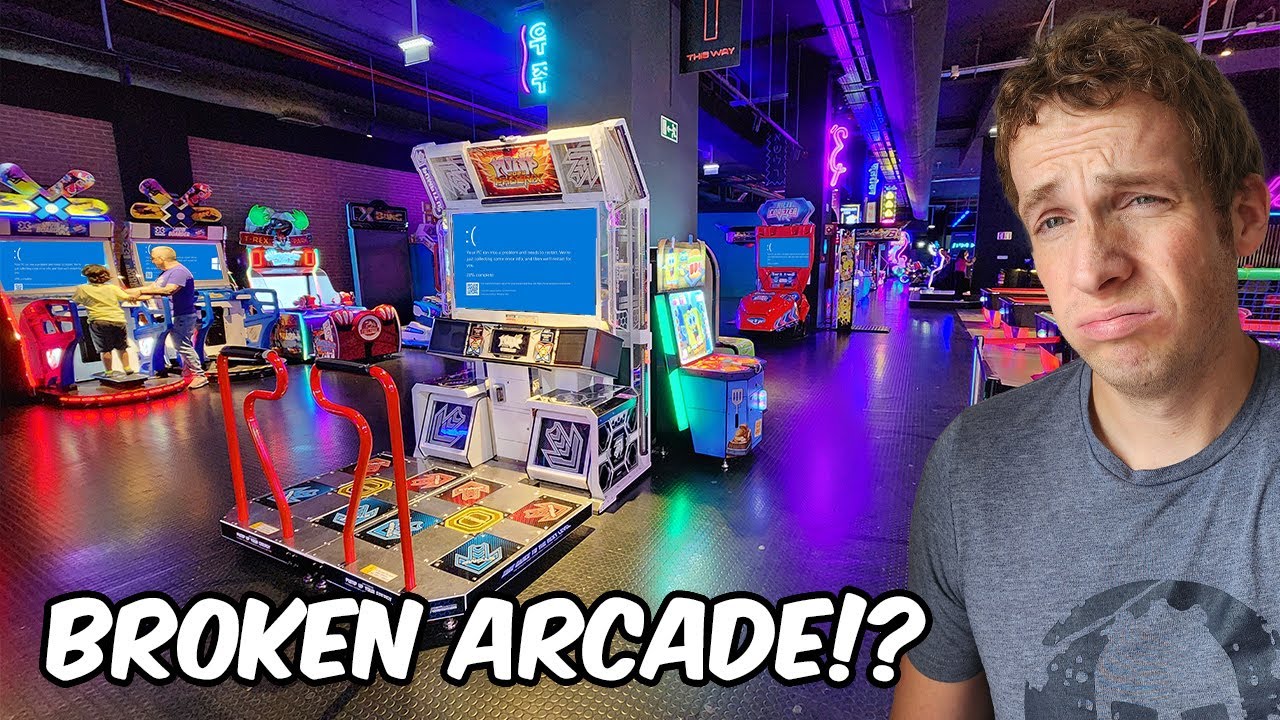 Arcade Tours: EVERYTHING IS BROKEN!? @ Neoon Space (Lisbon, Portugal) 🇵🇹