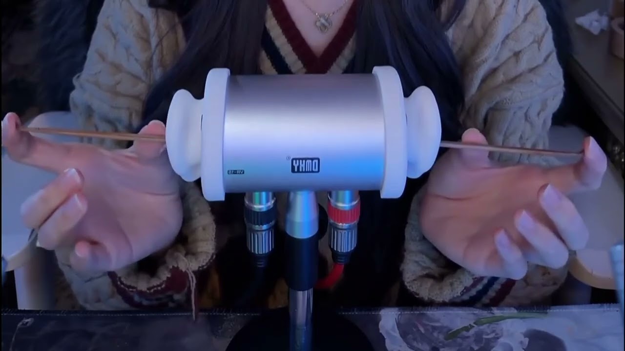 The Most Relaxing ASMR Ear Cleaning Ever with Goose Feather, Pencil & Water Sounds (No Talking)