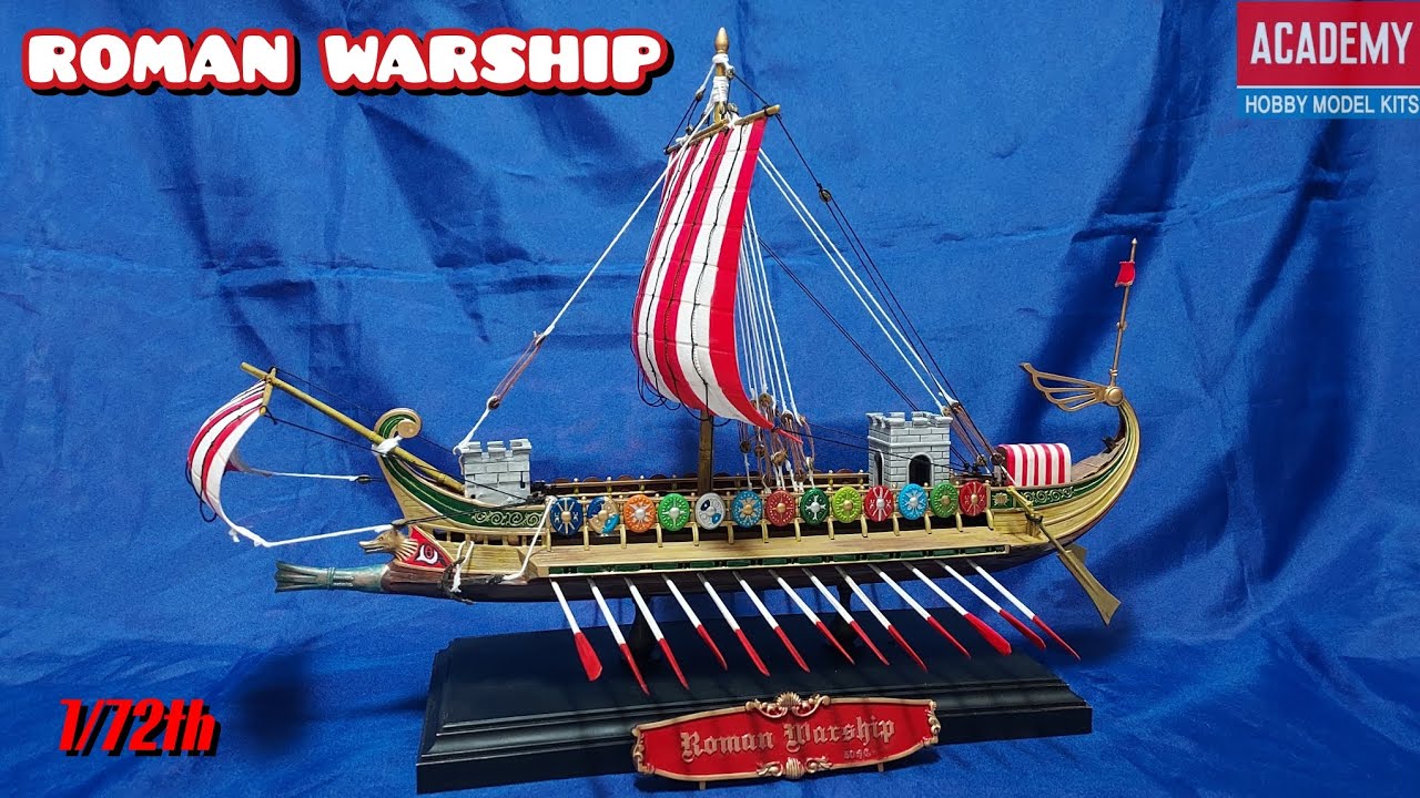 ROMAN WARSHIP Academy 1/72th model kit