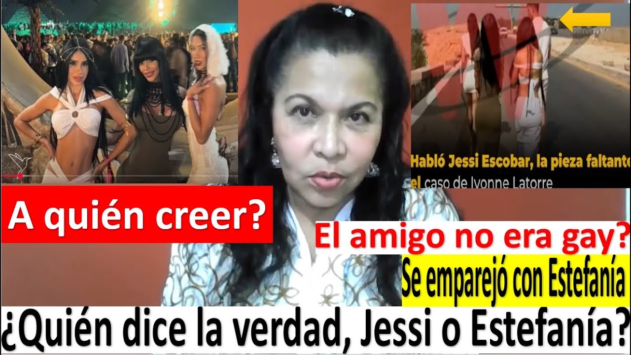 Trans Jessi habla sobre el caso de Ivonne en Egipto ¡La verdad detrás de la muerte!