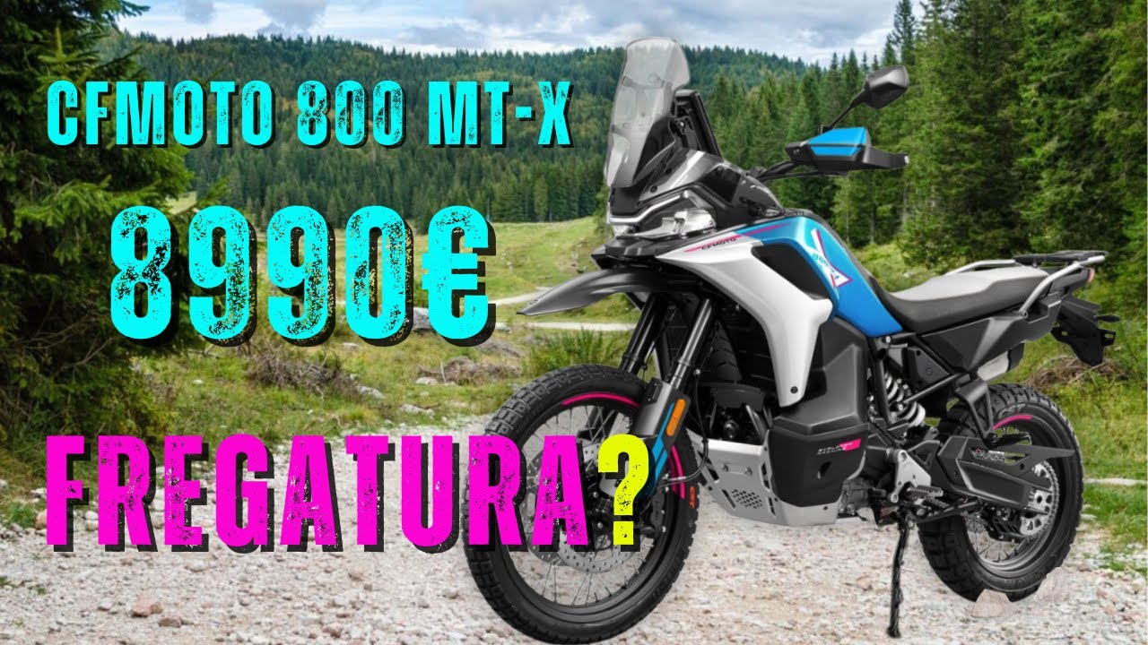 CFMOTO MT-X 800: quando la moto SORPRENDE e il portafogli RINGRAZIA!