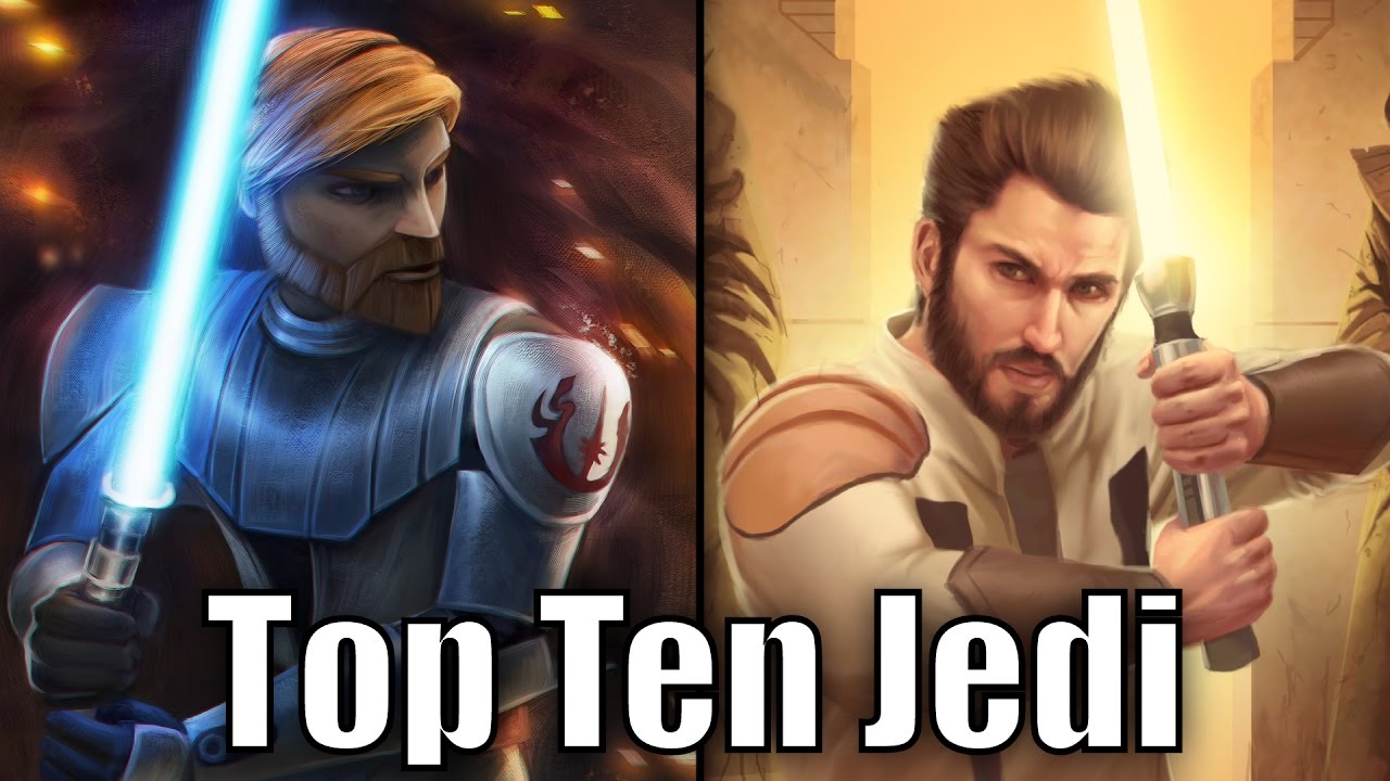 Top 10 Jedi (Results) - Star Wars Top Tens