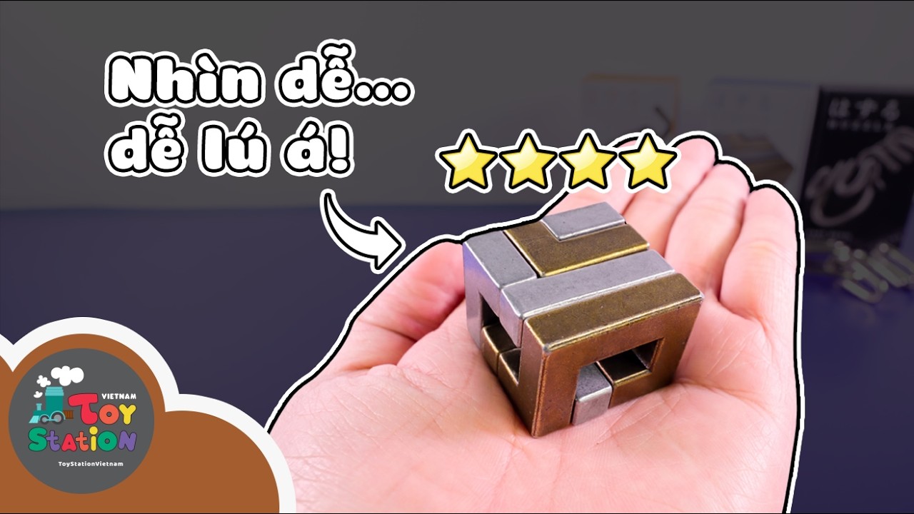Món Huzzle tưởng dễ nhưng gây lú một cách không ngờ tới ToyStation 898