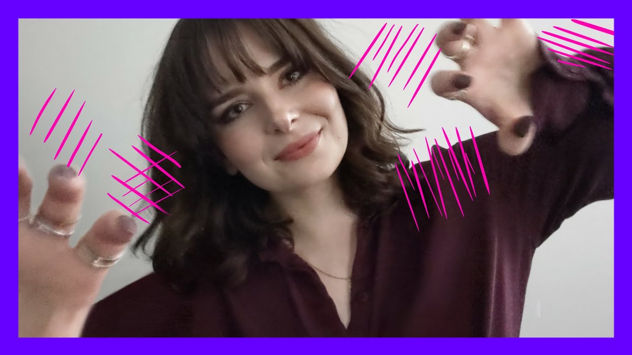 I keep scratching you but you're a SHAPESHIFTER 👽 LOFI ASMR fast/aggressive scratching bonanza!!!