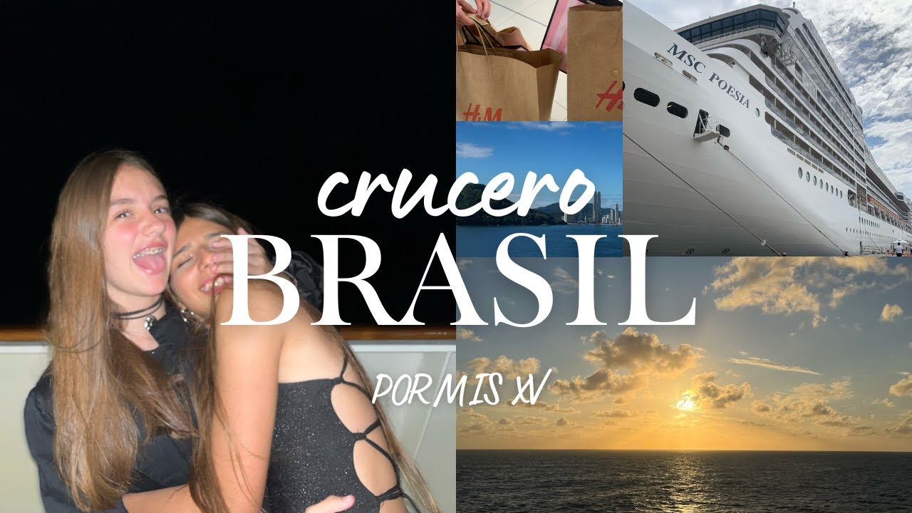 VIAJE en CRUCERO con AMIGAS por MIS XV - PARTE 1