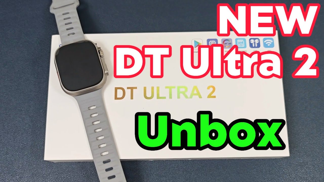 New DT Ultra 2 Strap Unbox-Dural System Smart Watch-Amoled Screen/WIFI/2+16 GB/Android 9.0
