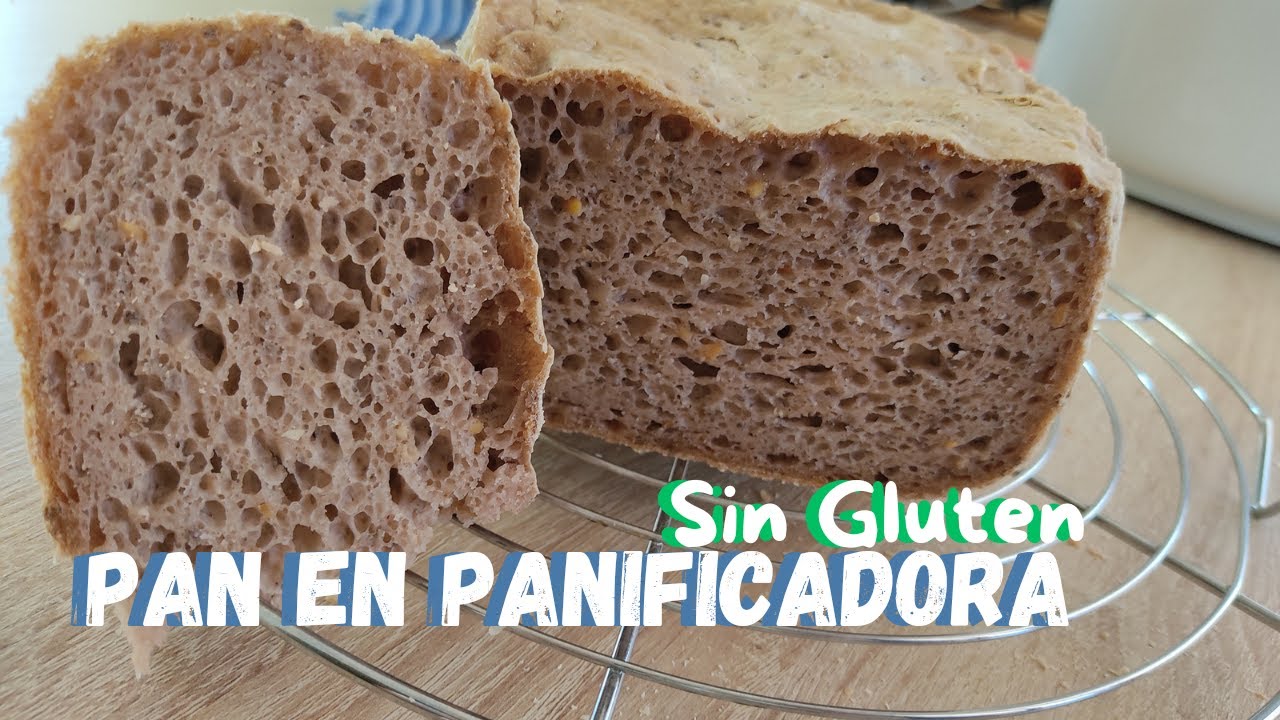 Pan sin gluten en panificadora