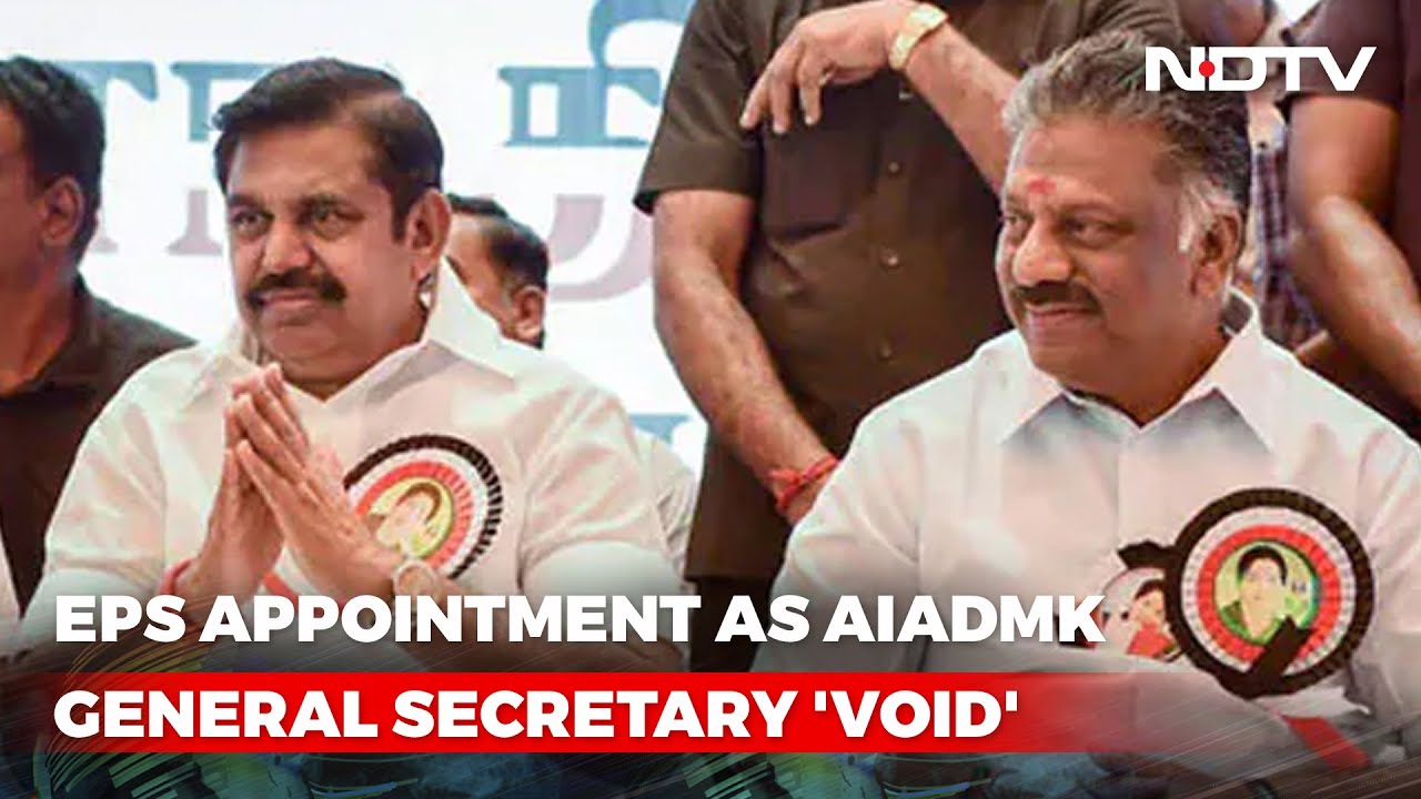 In AIADMK Power Tussle, A Huge Court Setback For E Palaniswami