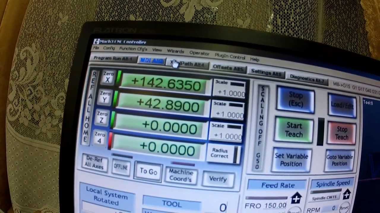 Первый запуск станка CNC 3040