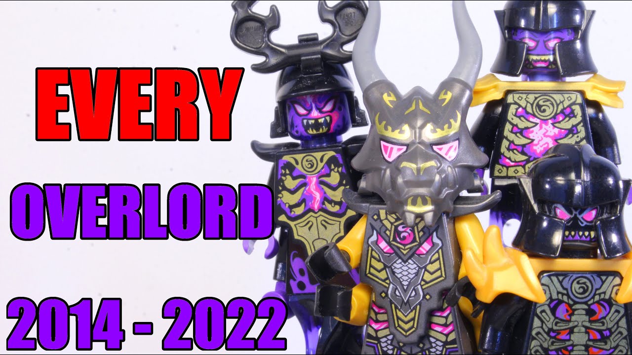 😈 Complete LEGO Ninjago Overlord Collection!