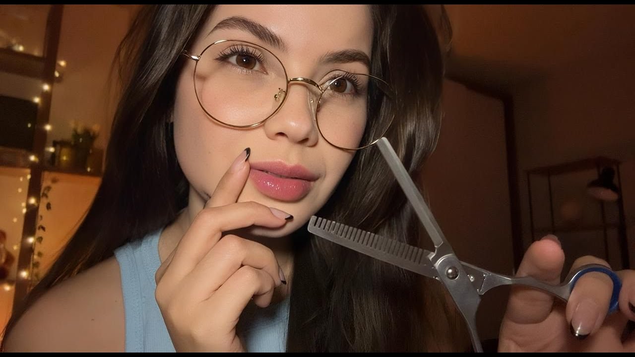 ASMR CORTE DE CABELO MASCULINO💇♂️💙