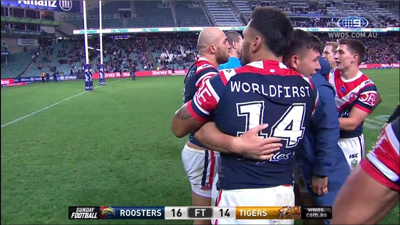 NRL Highlights: Sydney Roosters v Wests Tigers – Round 13