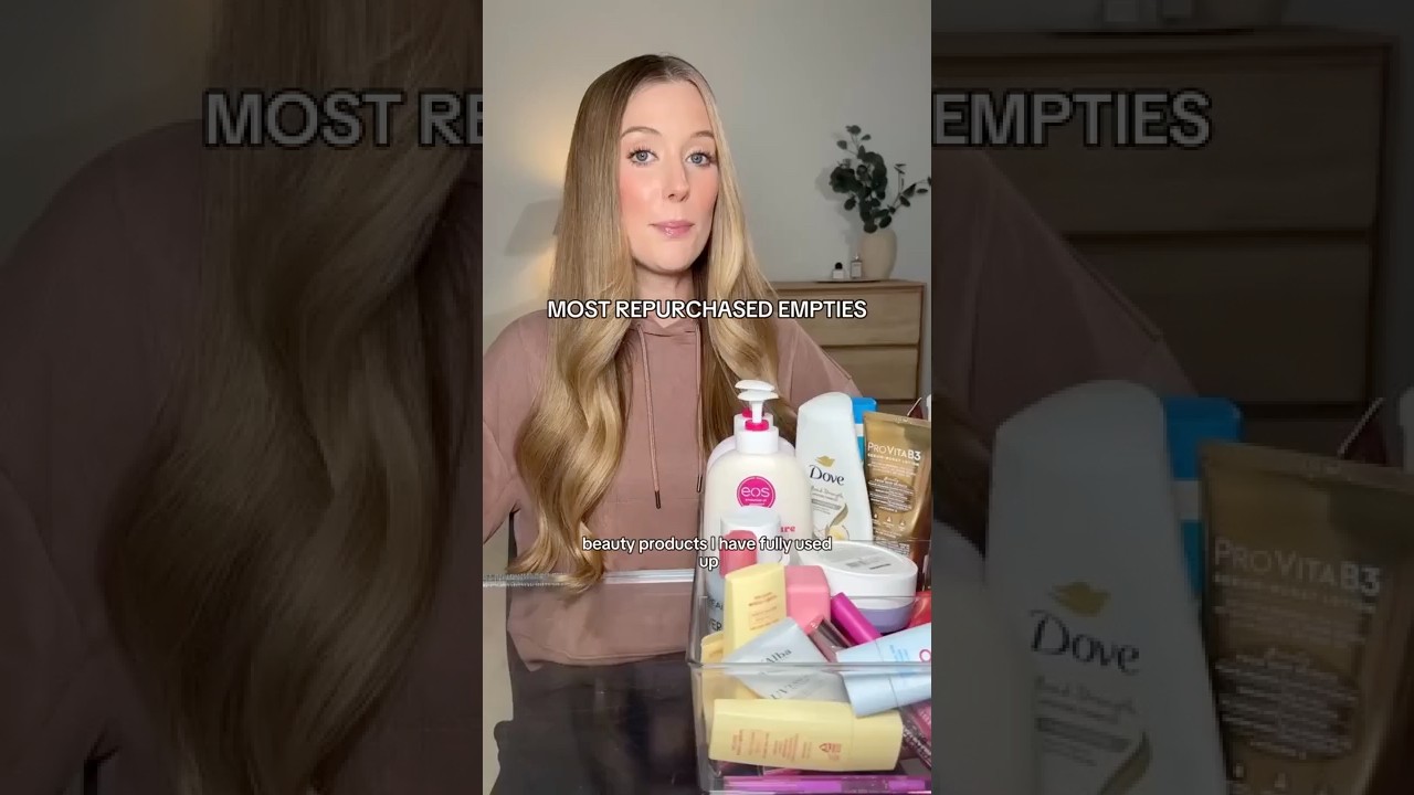Пустые баночки Beauty Empties, которые я всегда буду покупать снова!