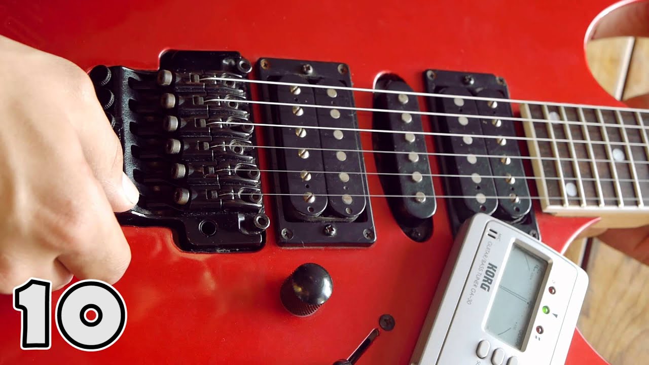 Floyd Rose Tremolo System SET UP (Calibración)
