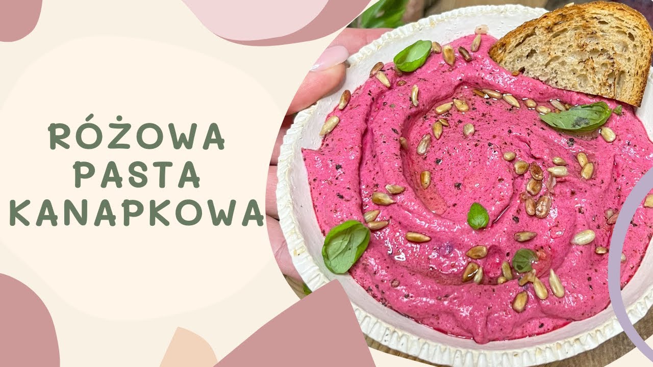 Pasta z Buraka &ndash; Zdrowa Pasta Kanapkowa w 5 Minut! | jedz pysznie