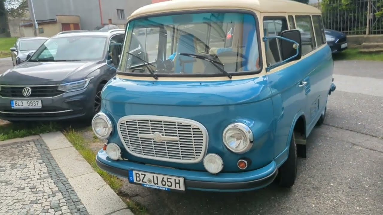 Mit dem Barkas B1000 durch Tschechien