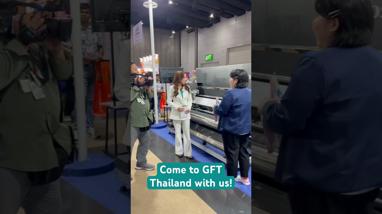 OSHIMA AI Fabric Inspection Machine | GTF 2024 Thailand เครื่องตรวจผ้า