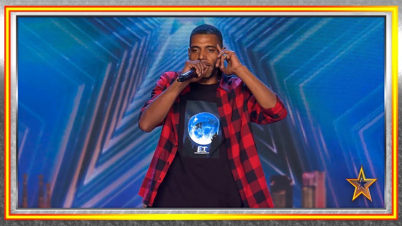 Tras 2 años de prisión y depresión, ahora brilla con su rap | Audiciones 4 | Got Talent España 2019