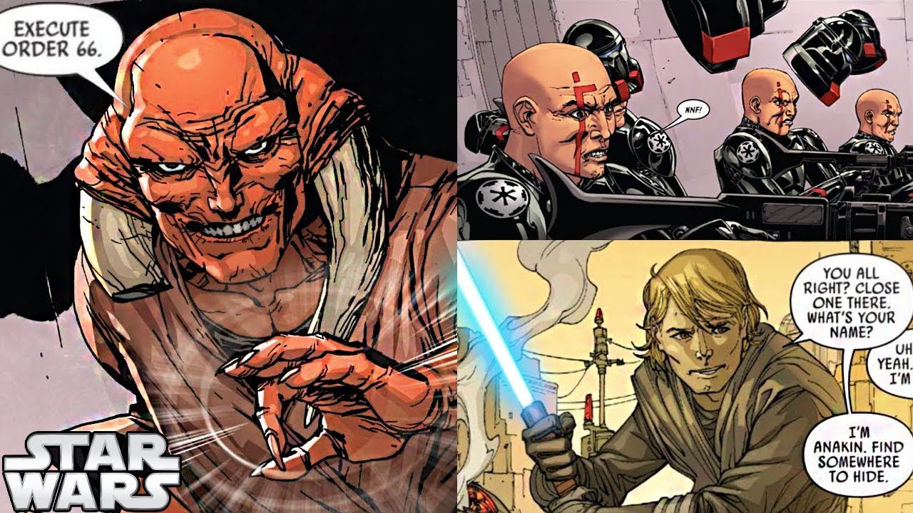 Darth Vader and the Jedi who RE-EXECUTES ORDER 66 ON EVERYONE (CANON) - Star Wars Comics Explained