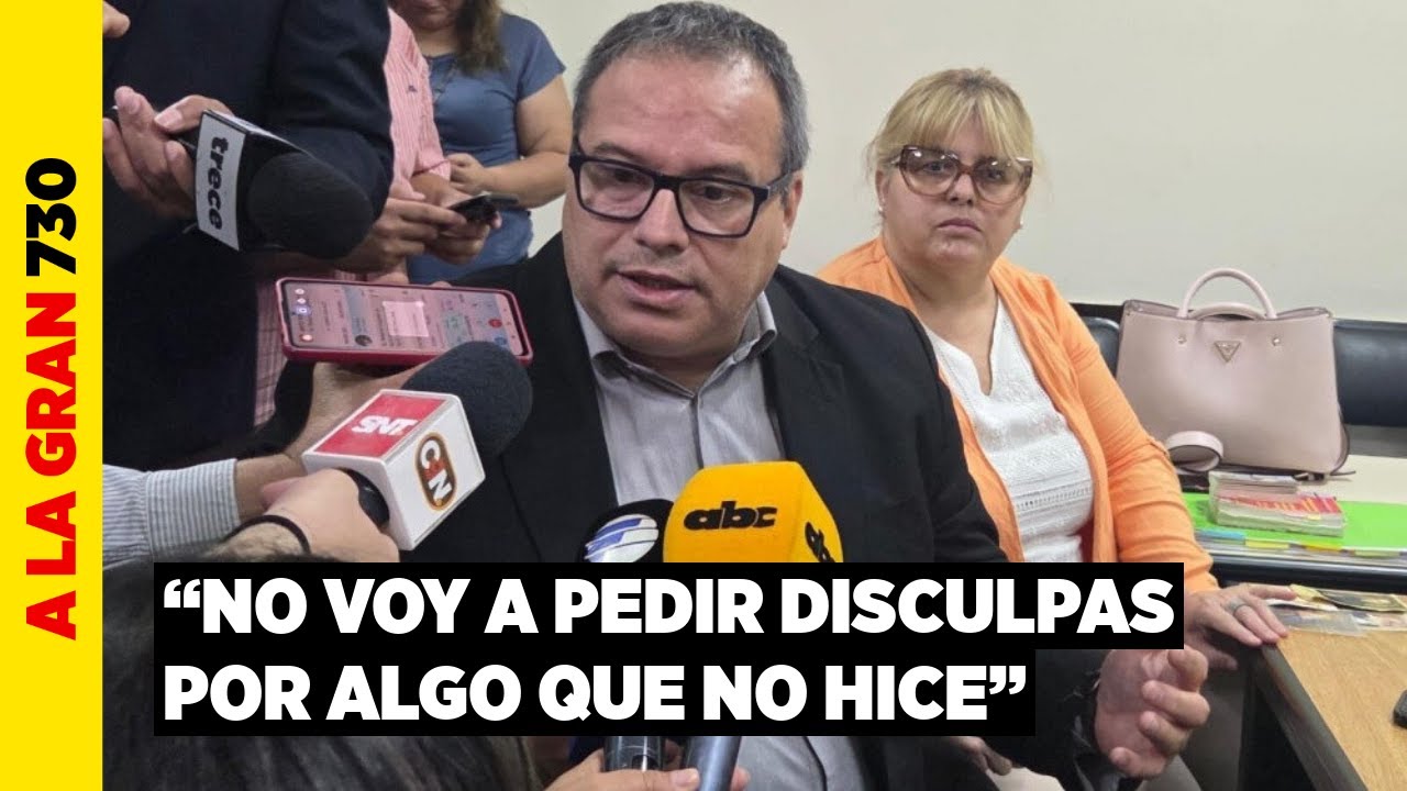 Víctimas celebran condena a Carlos Granada y éste sigue negando acusaciones en su contra