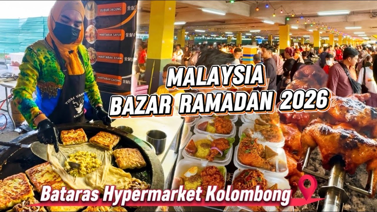 Bazaar Ramadhan Kota Kinabalu 2026 | Bazar Ramadan | Berburu TAKJIL Street Food 🇲🇾 Kolombong, Sabah