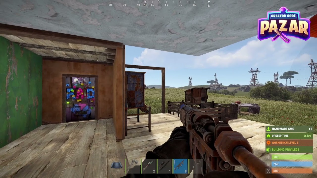 How to Make the Handmade SMG in Rust Quick Guide