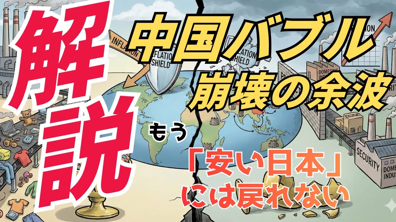 【解説】中国「デフレの盾」崩壊でどうなる？「チャイナショック2.0」は前回とは違う