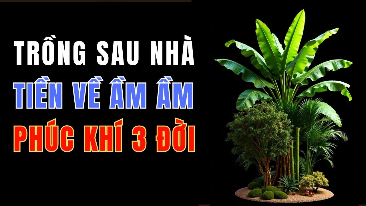 7 Cây Trồng Sau Nhà Gọi Lộc Về Ầm Ầm – Phúc Ở Lại Ba Đời Không Hết!
