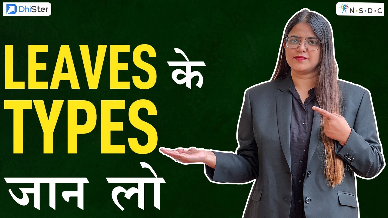 Types of Company Leaves in India | Employee Leaves Types in India  #leaves