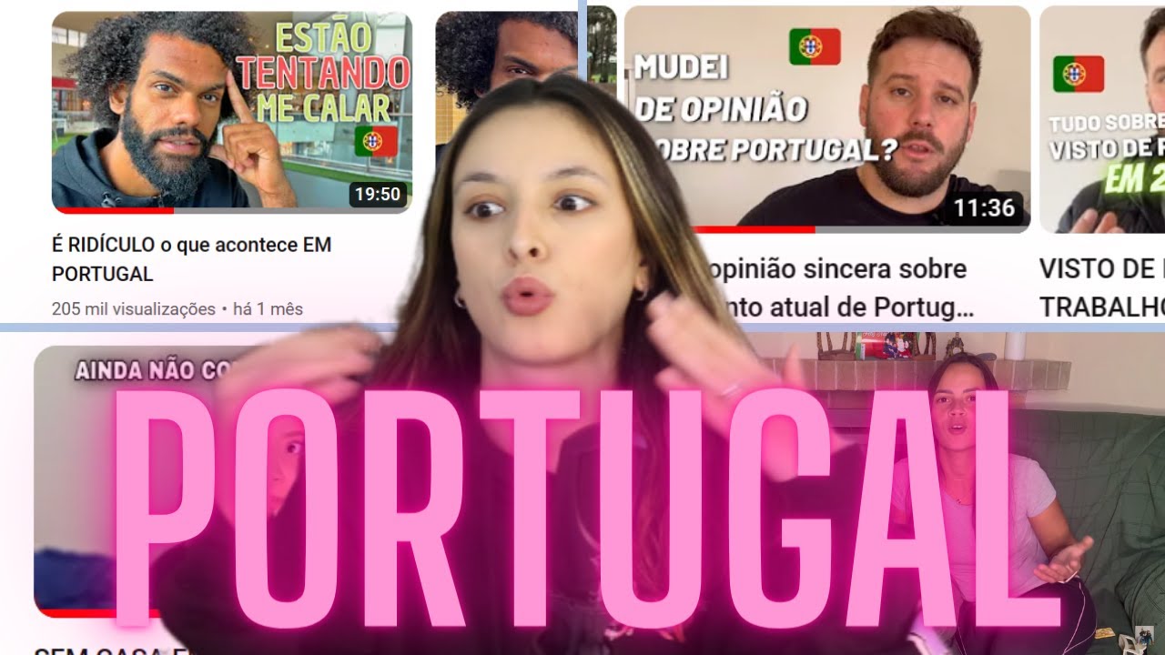 Brasileiros em Portugal, opinião de uma PORTUGUESA!