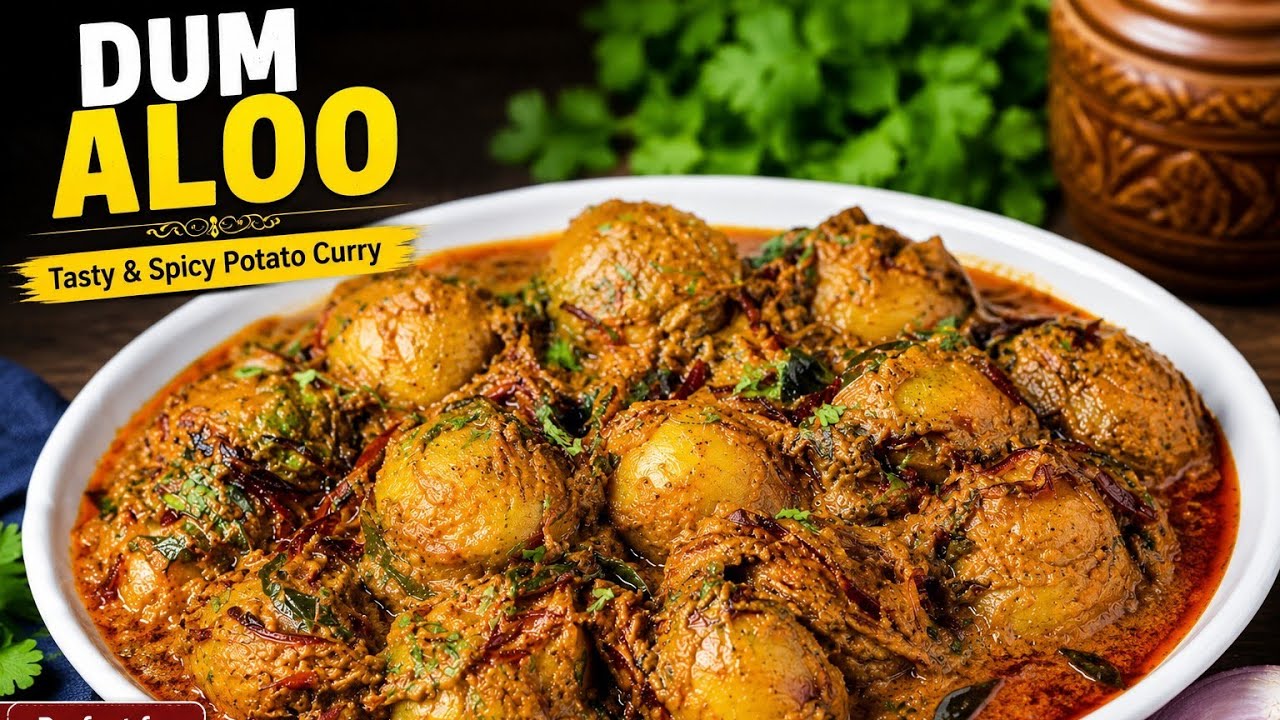 DUM ALOO👌 హైదరాబాది స్టైల్లో ఒక్కసారి ఇలా ట్రై చేయండి రుచి అదిరిపోద్ది  👉Dum Allo Recipe In Telugu 