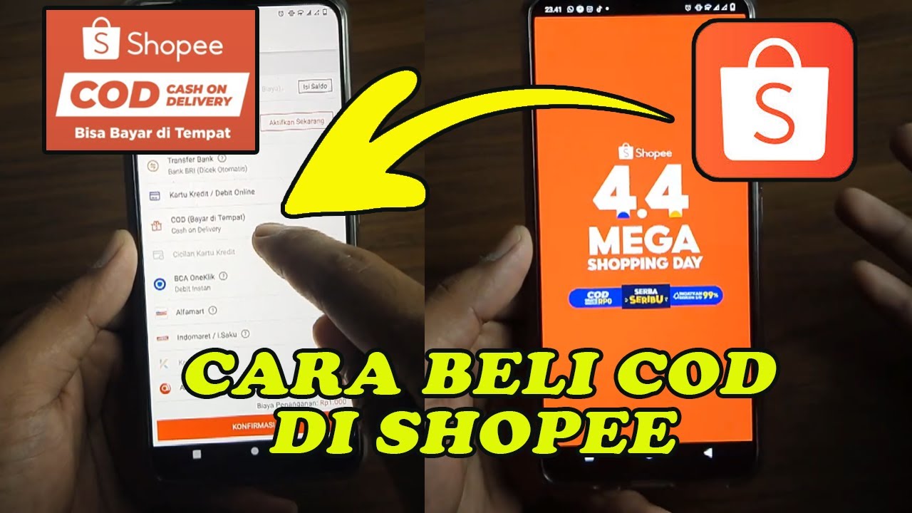 Cara beli COD barang di SHOPEE (GRATIS ONGKIR)