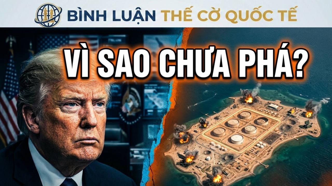 Điều Nguy Hiểm Nhất Không Phải Là Mỹ Đánh Kharg — Mà Là Họ Đã Chừa Nó Lại