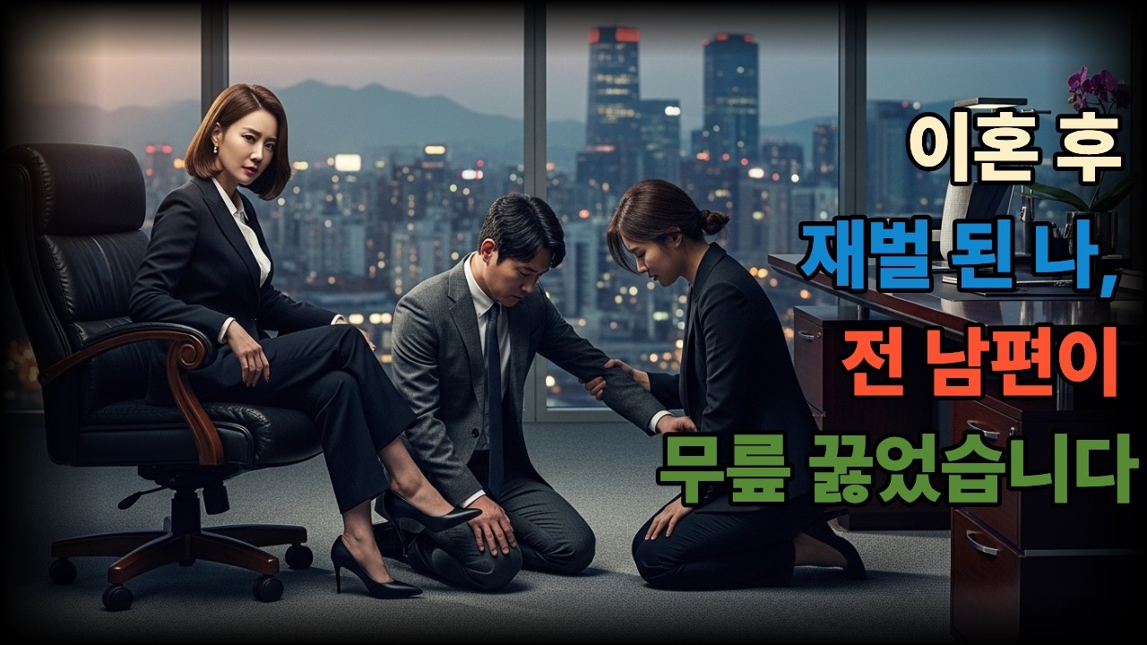 이혼 후 재벌 된 나, 전 남편이 무릎 꿇었습니다 | 2조 자산 TK그룹 회장 | 남편 외도로 쫓겨난 주부의 역전 실화