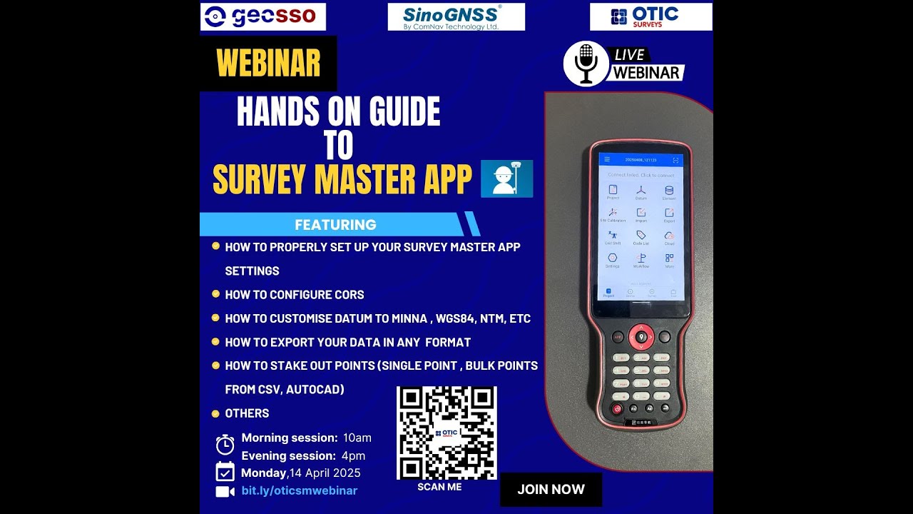 HANDS-ON GUIDE TO SURVEY MASTER APP (MORNING SESSION)