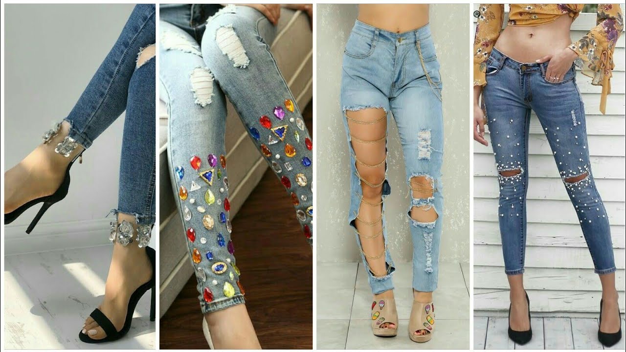 30 Diverse Ideas Of Denim Jeans Decor || Best Denim Trends ||