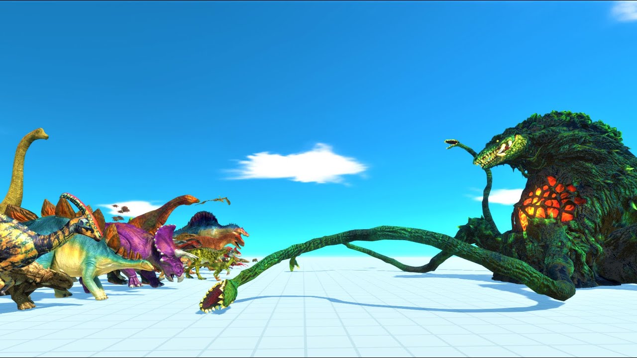 ALL units vs kaiju and Giant unit Animal Revolt Battle Simulator