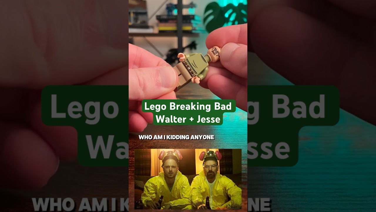 Attempting A PERFECT Lego Walter White And Jesse (Breaking Bad) #lego #breakingbad #walterwhite