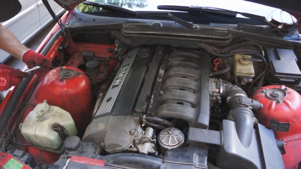 BMW E36 тест драйв поставим форсунки от М60 Б30