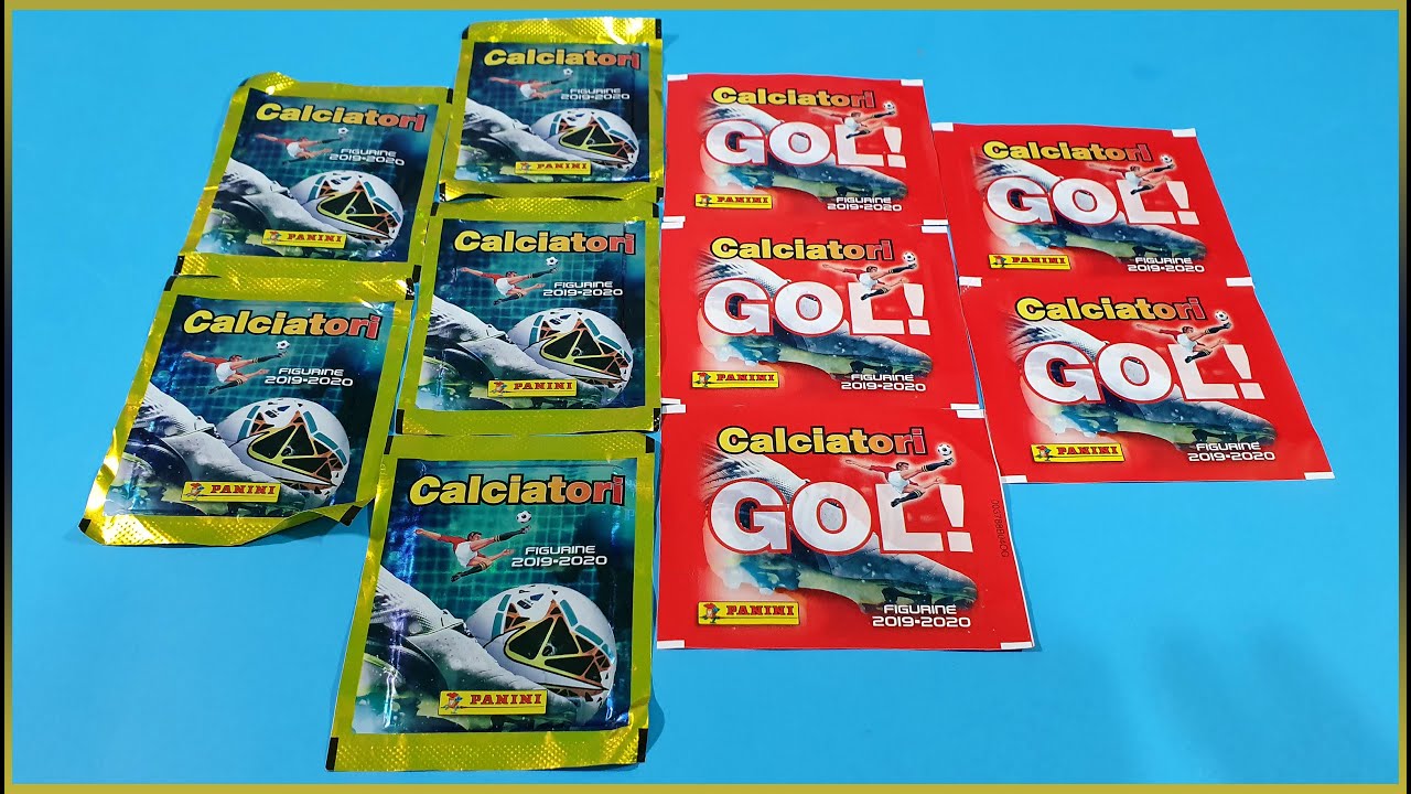 APERTURA BUSTINE GOL E BUSTINE CALCIATORI PANINI 2019-20!