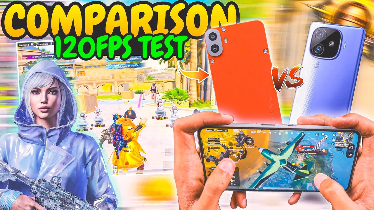 🔥iQOO Neo 10R vs CMF Phone 1: BGMI 120fps Performance Showdown